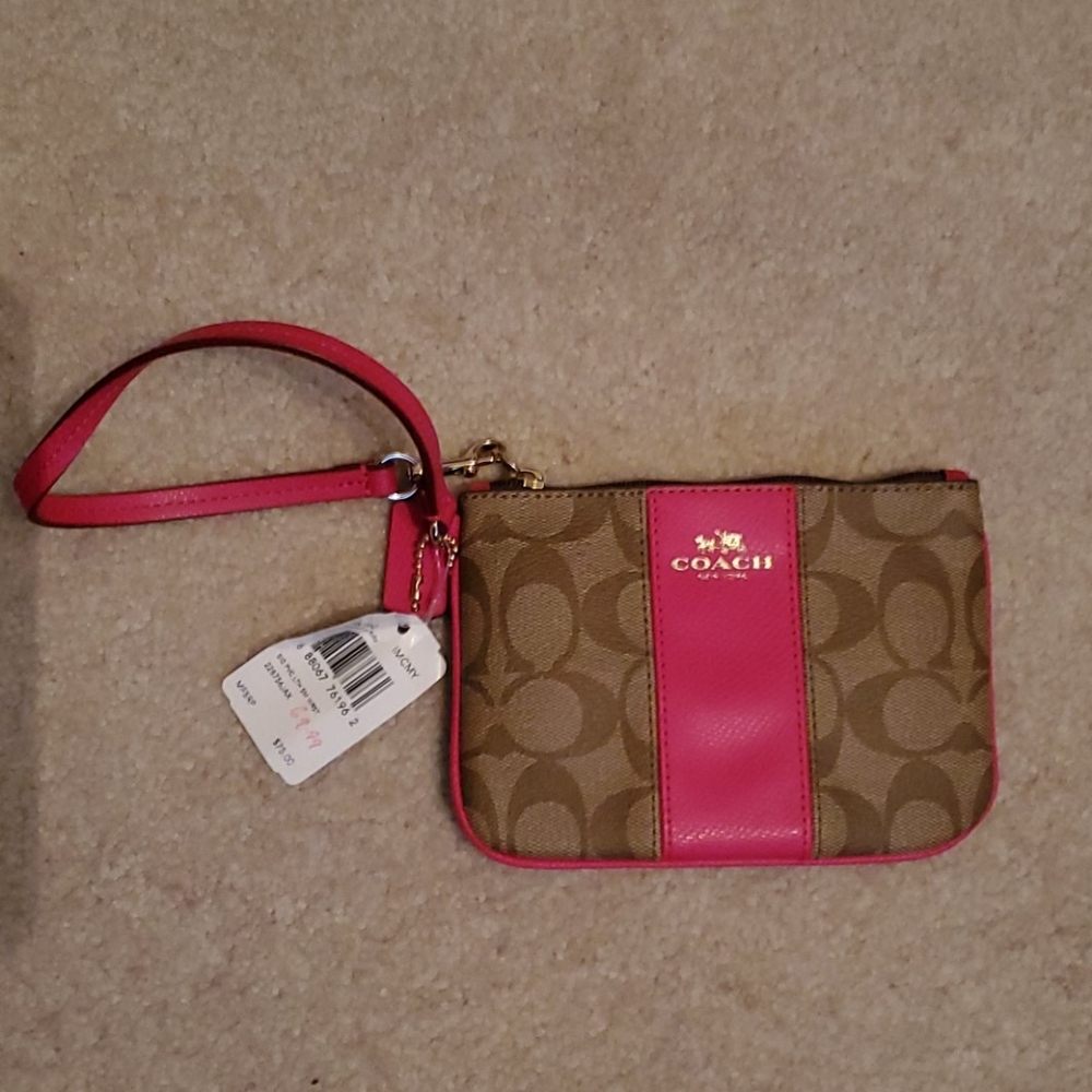 NWT Coach wristlet